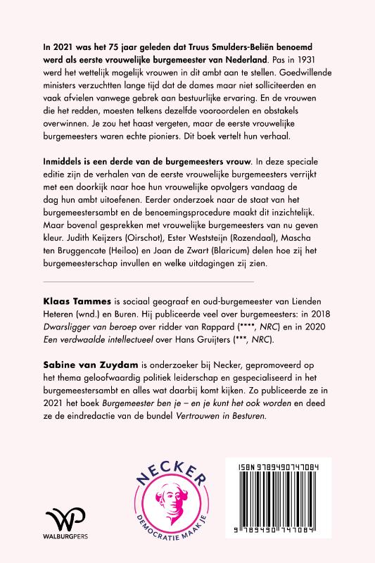 De ambtsketen veroverd! achterkant