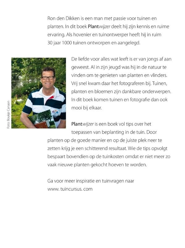 Plantwijzer achterkant