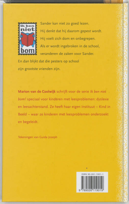 Ik ben niet bom! / Ik ben niet bom! achterkant