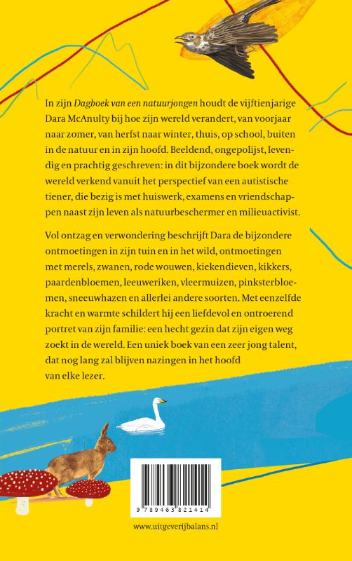 Dagboek van een natuurjongen achterkant