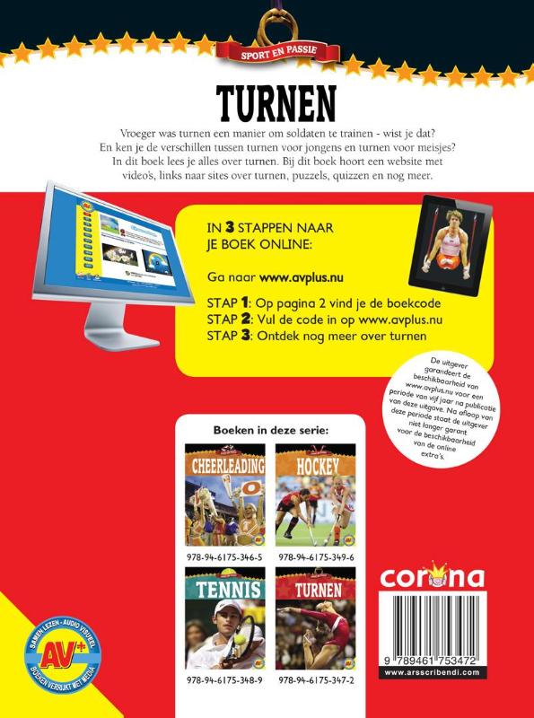 Sport en passie - Turnen achterkant
