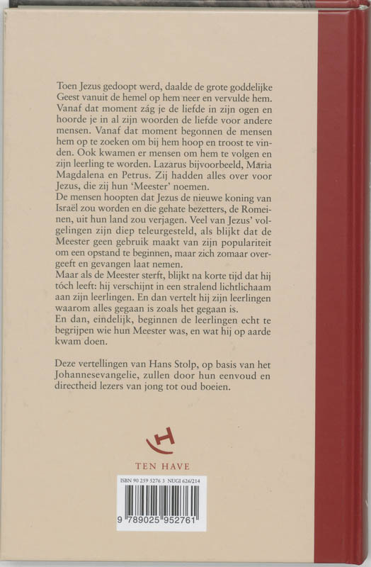 Jezus de Meester achterkant