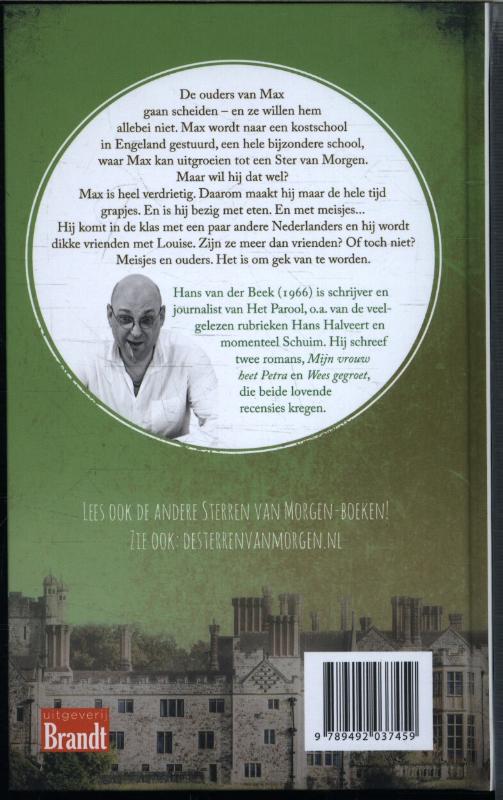 De honger van Max achterkant