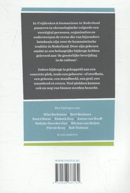 Vrijdenken & humanisme in Nederland achterkant