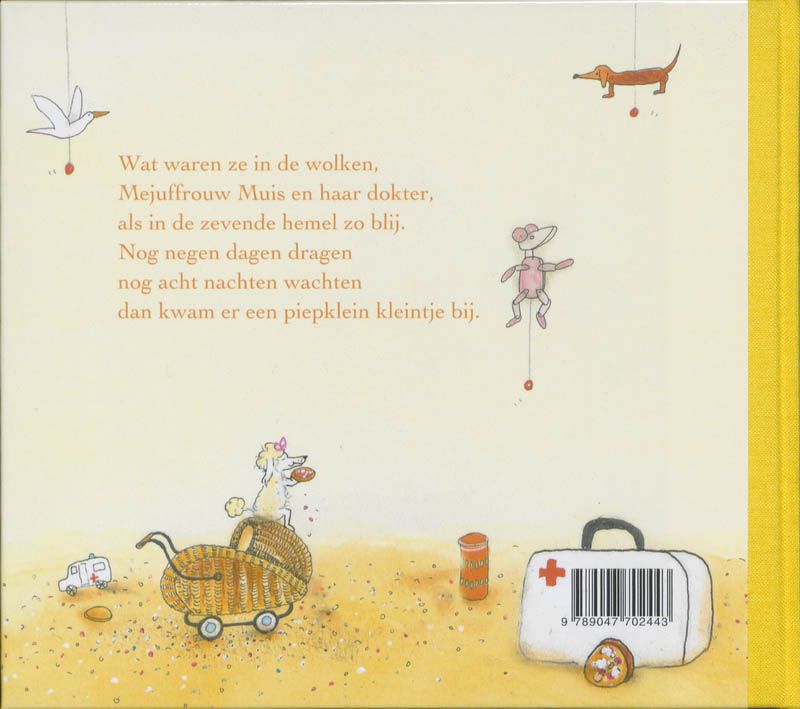 Mejuffrouw Muis krijgt muisjes achterkant