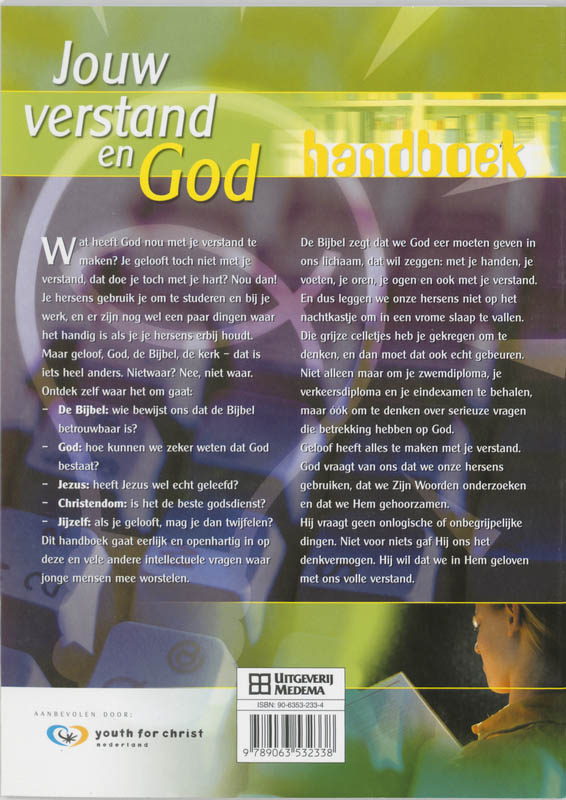 Jouw verstand en God / Handboek achterkant