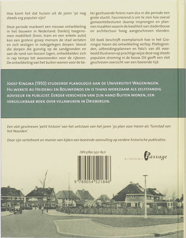 Tuinstad Haren achterkant