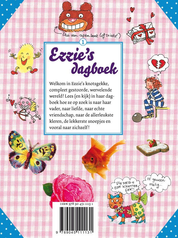 Ezzie's dagboek achterkant