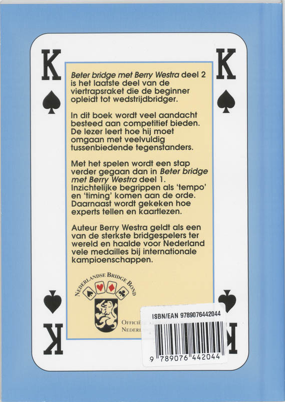 Beter Bridge Met Berry Westra Dl 2 achterkant