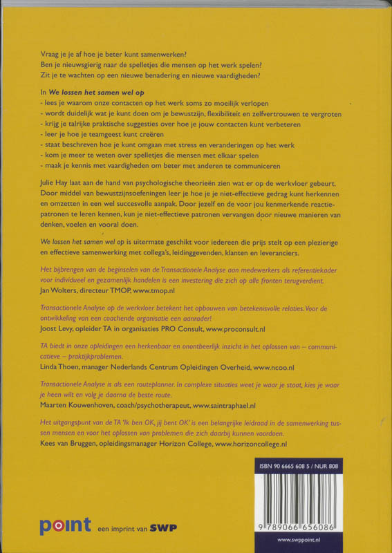 We lossen het samen wel op achterkant