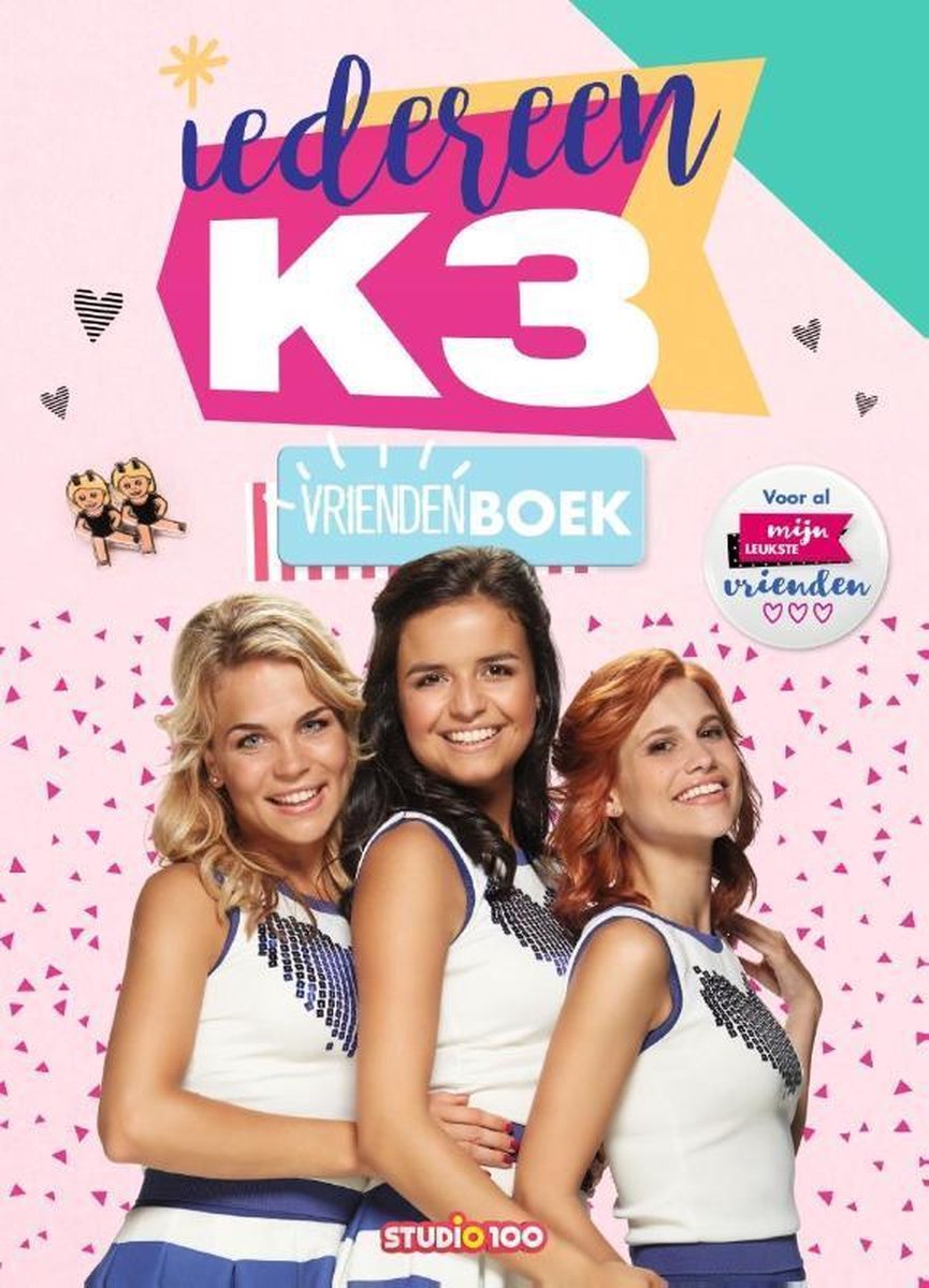 meidengroep  K3   vriendenboek