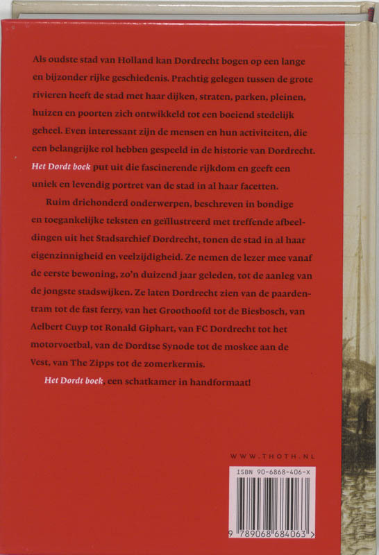 Het Dordt Boek 1200 2005 achterkant