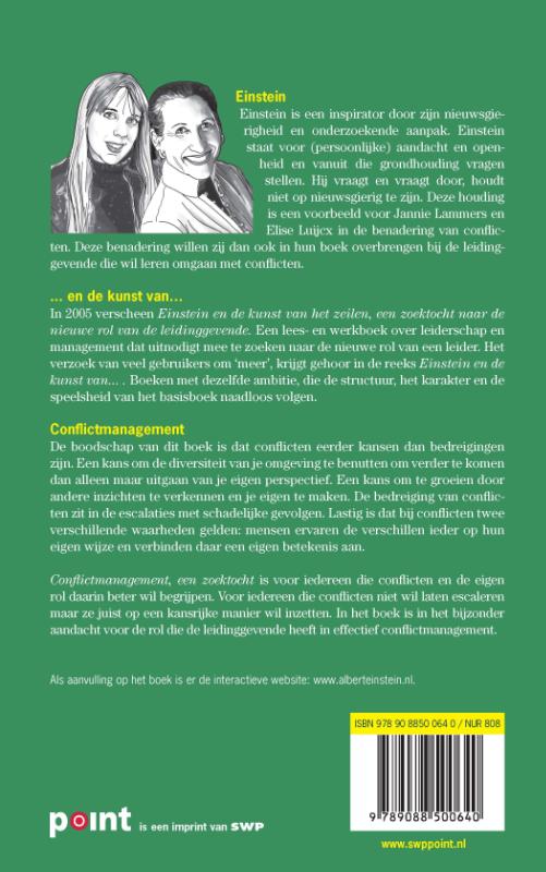 Einstein en de kunst van... conflictmanagement achterkant