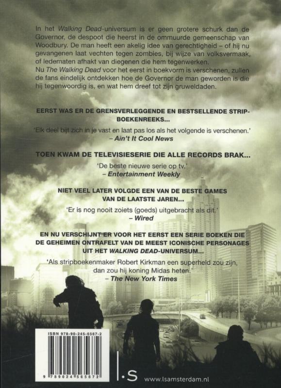 The walking dead 1 achterkant