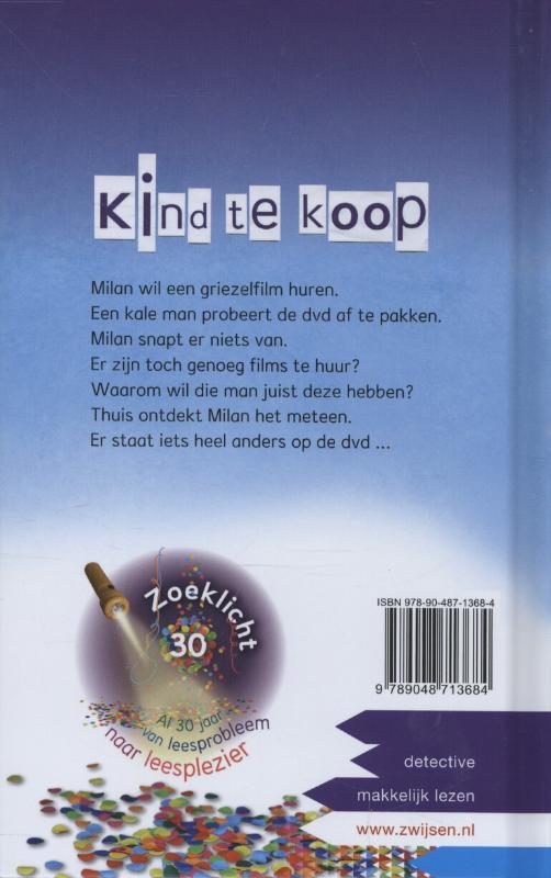 Kind te koop / Zoeklicht achterkant