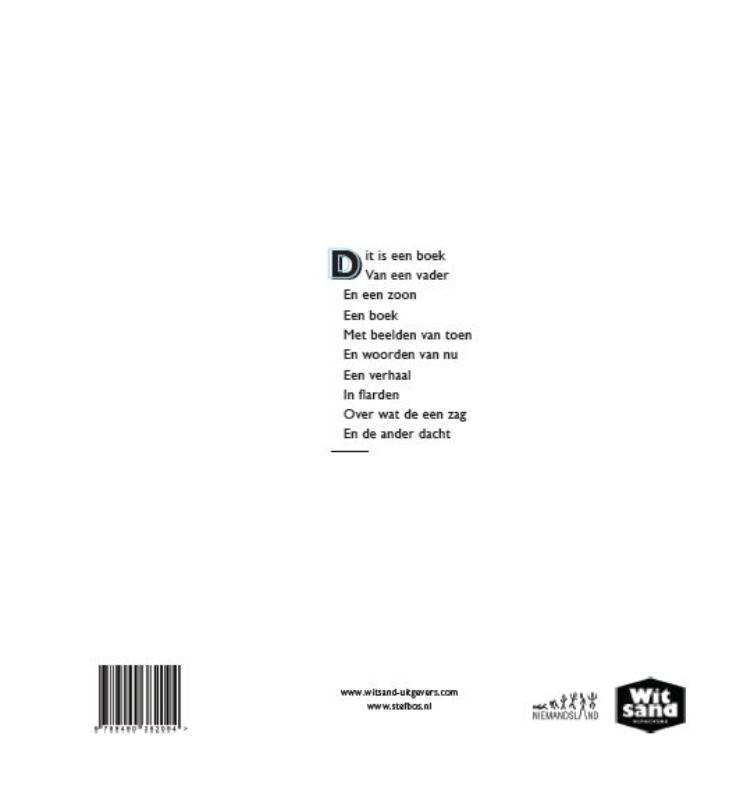 Stef Bos - Door De Ogen Van Mijn Vader (CD) achterkant