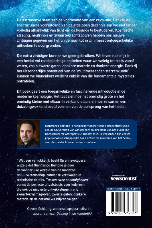 Tussen twee oneindigheden achterkant