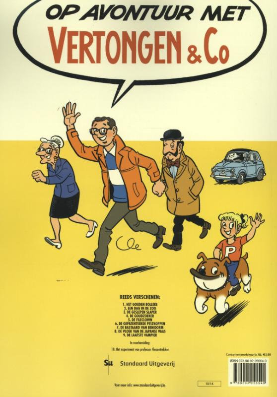 Vertongen & Co 09 -   De laaste vampier achterkant