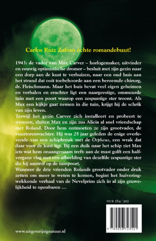 De nevelprins achterkant