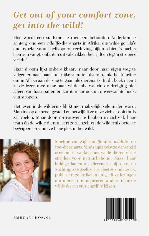 Over leven in het wild achterkant