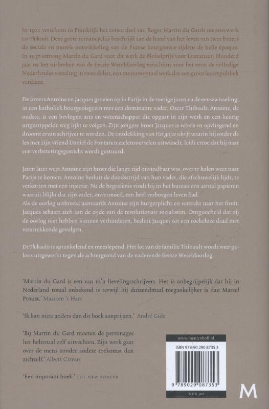 De Thibaults 1 achterkant