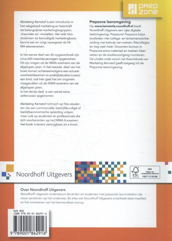 Marketing kernstof Opgaven en cases achterkant