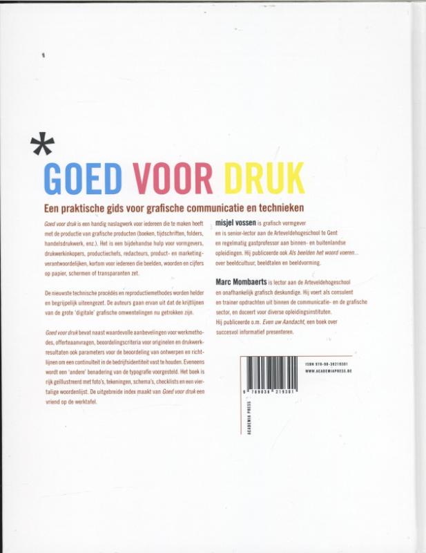 Goed voor achterkant