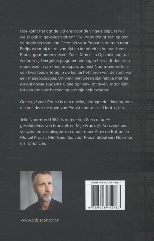 Geen tijd voor Proust achterkant