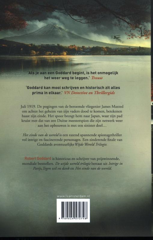 Het einde van de wereld / Wijde wereld trilogie / 3 achterkant