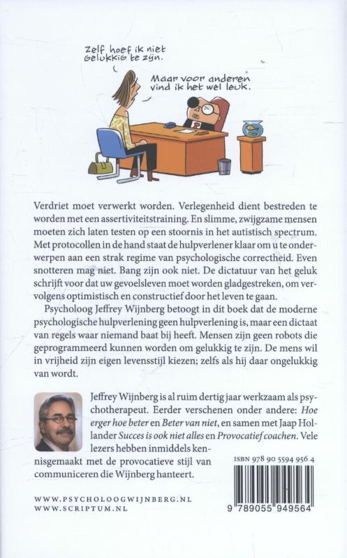 Dictatuur van het geluk achterkant