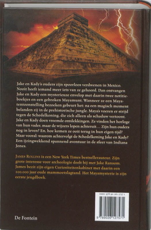 Het Maya mysterie achterkant