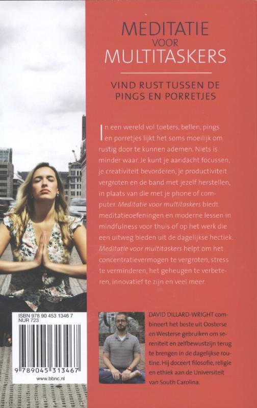 Meditatie voor multitaskers achterkant