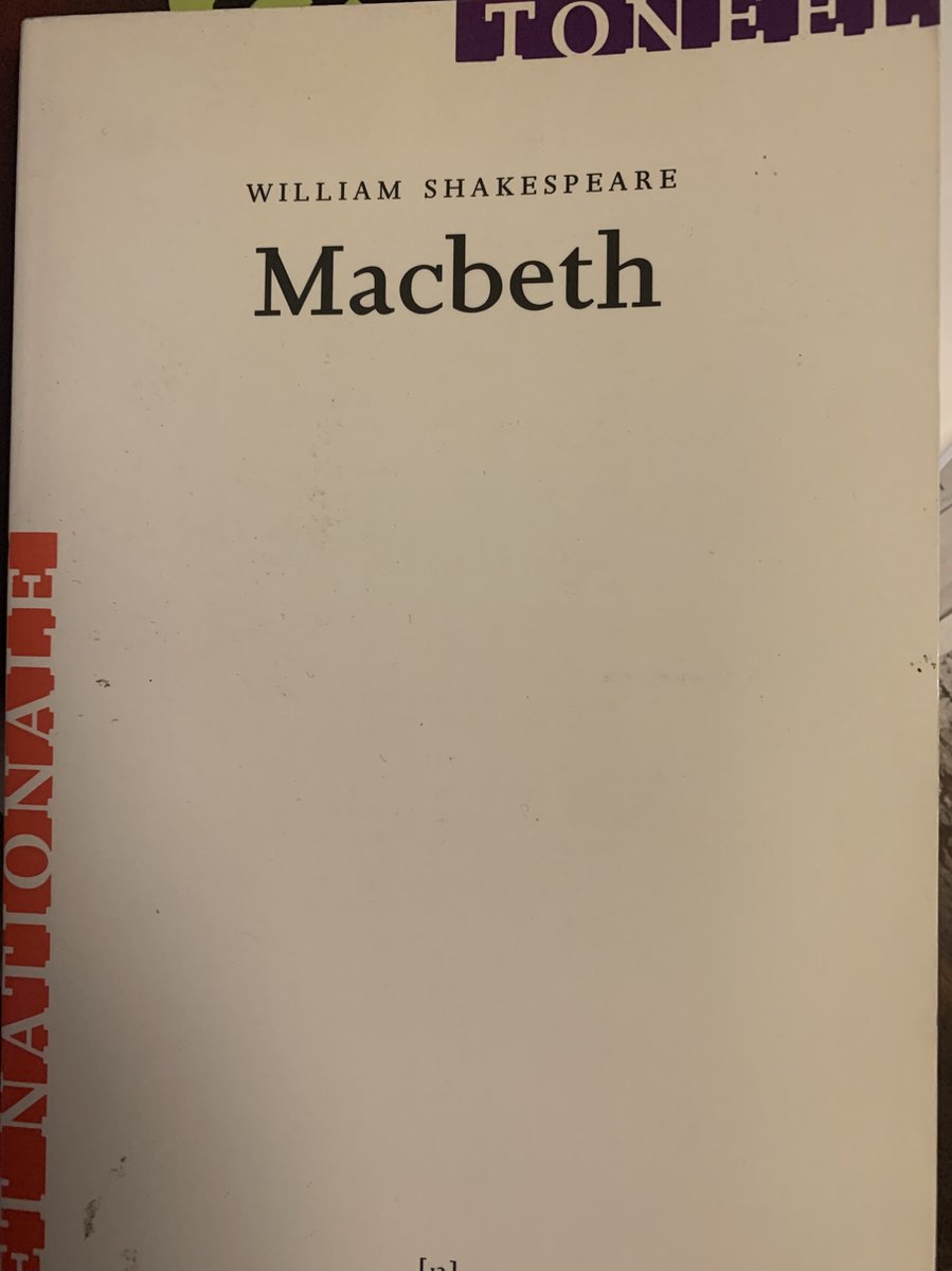 Macbeth / Toneelteksten Het Nationaal Toneel / 12