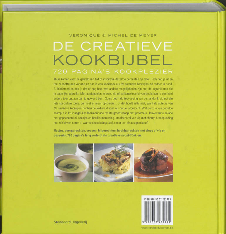 Creatieve Kookbijbel achterkant