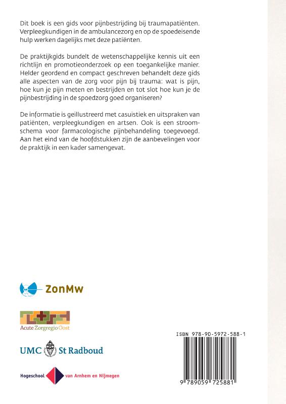 Pijn bij trauma achterkant