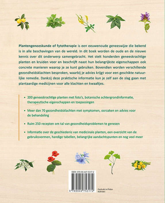 Geneeskrachtige kruiden en planten achterkant