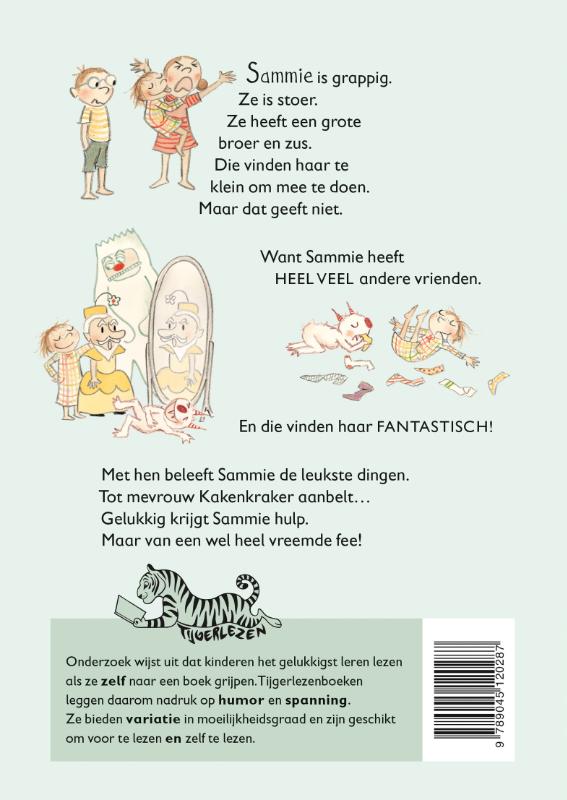 Sammie de fantastische / Tijgerlezen achterkant