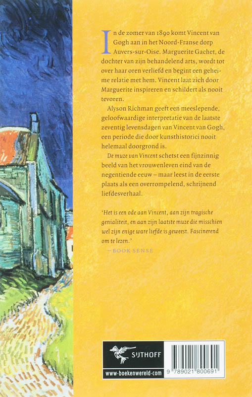 De Muze Van Vincent achterkant