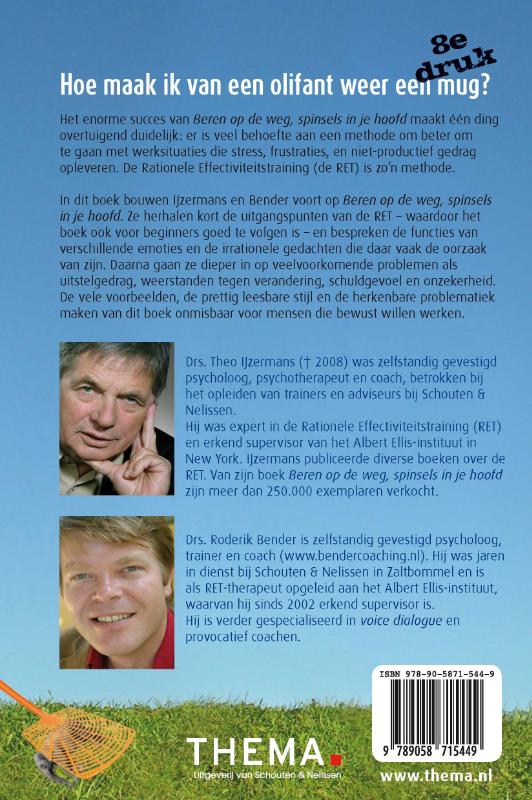 Hoe maak ik van een olifant weer een mug? achterkant