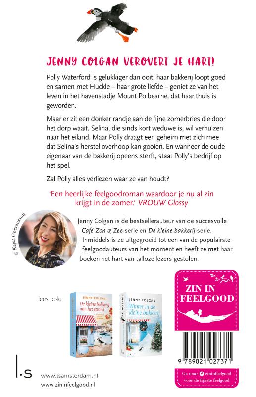 Zomer in de kleine bakkerij / De kleine bakkerij aan het strand / 2 achterkant