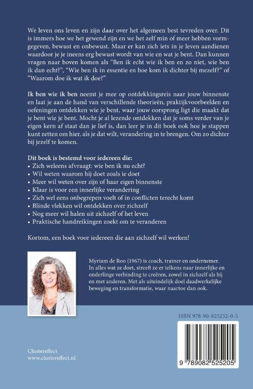 Ik ben wie ik ben achterkant