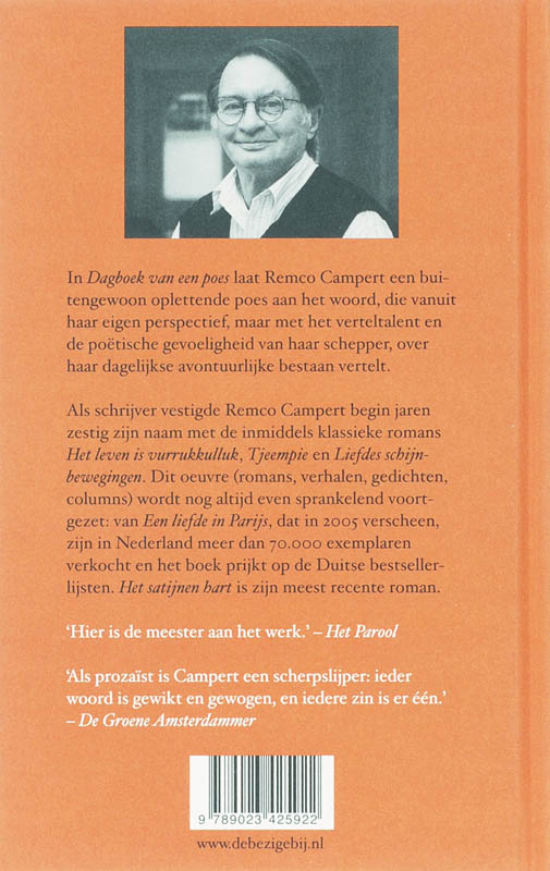 Dagboek van een poes achterkant