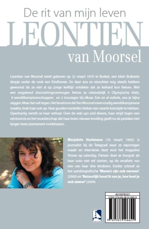 Leontien van Moorsel, de Rit van mijn Leven achterkant