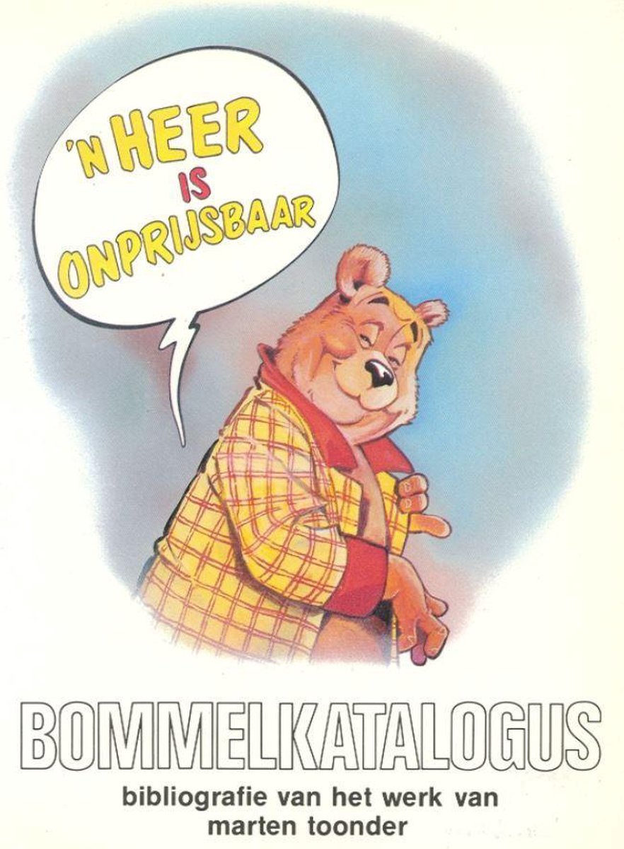 1989 heer is onprysbaar Bommelkatalogus