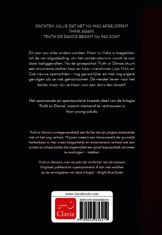 Break a leg / Truth or Dance / 2 achterkant