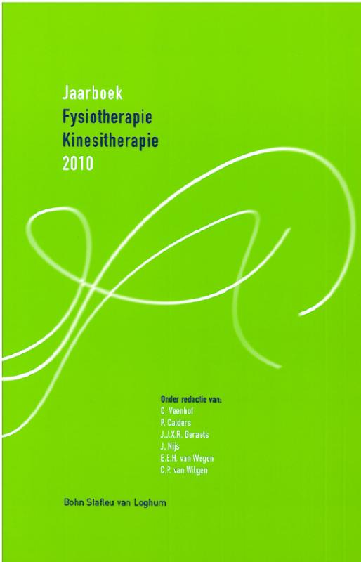 Jaarboek fysiotherapie kinesitherapie 2010
