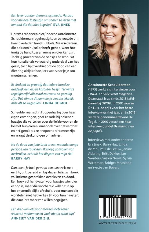 Dan neem je toch gewoon een nieuwe achterkant