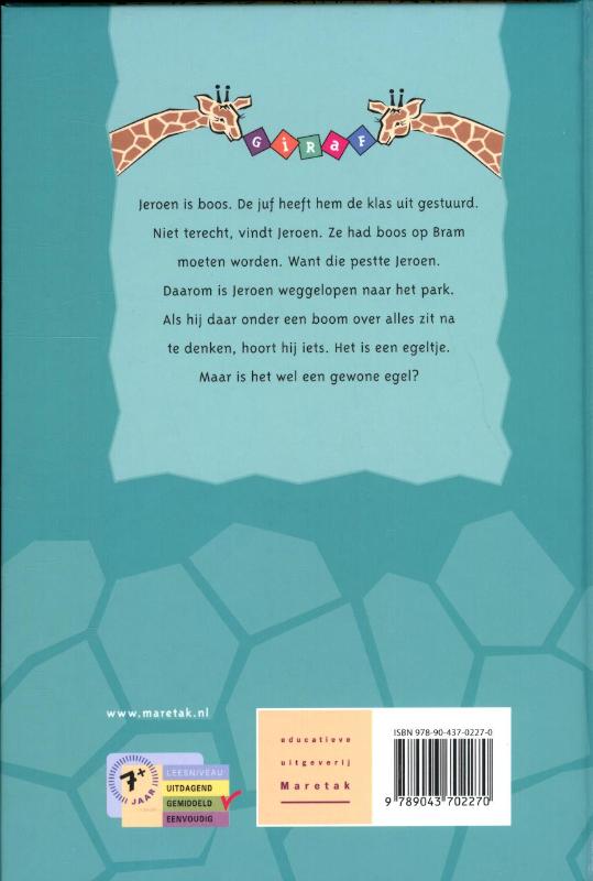 Au, dat prikt! / Giraf achterkant