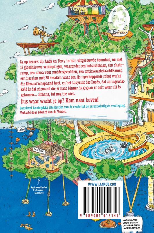 De waanzinnige boomhut 2 achterkant