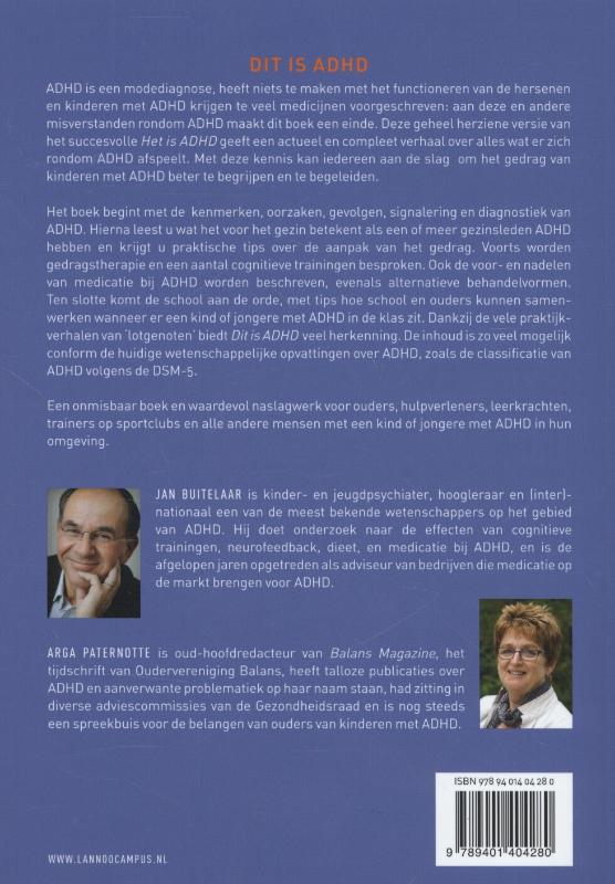 Dit is ADHD achterkant